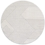 Koberec Lounge 0632 sivý kruh