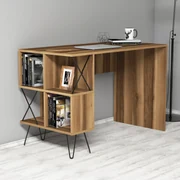 PC stolík Elegance (Orech + Čierna). Vlastná spoľahlivá doprava až k Vám domov. 1072067
