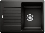Blanco Zia 45 S Compact, silgranitový drez 680x500x190 mm, 1-komorový, čierna, BLA-526009