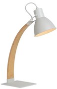 Lucide 03613/01/31 - Stolná lampa CURF 1xE27/60W/230V biela LC0803