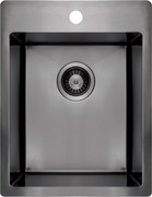 Deante Olfato, 1-komorový nerezový drez 390x505x200mm, grafitová, DEA-ZPO_D10E