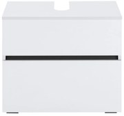 Biela umývadlová skrinka Støraa Wisla, 60 x 55 cm