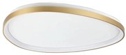 Ideal Lux - LED Stropné svietidlo GEMINI LED/42W/230V pr. 81 cm CRI 90 zlatá