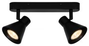 Nordlux - Bodové svietidlo EIK 2xGU10/35W/230V čierne
