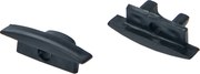 BERGE Koncové krytky profilov BRG-23 2 ks čierne