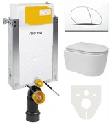 Mereo Mereo, WC komplet pre zamurovanie, MER-MM01SETRA