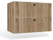 Závěsná skříňka pod umyvadlo TIGO 2S 80 cm dub evoke