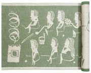 Podložka do sauny Naisten 46x150, zelená