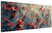 Obraz - Vlčie maky (120x50 cm)