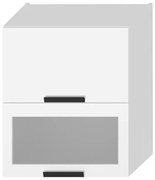 Kuchynská skrinka Denis w60grf/2 sd biely satén mat/biela