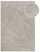 Svetlosivý vlnený koberec 200x290 cm Lino Leaf – Flair Rugs