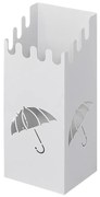 Stojan na dáždniky Gc7474 Obdĺžnikový Biela