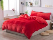 XPOSE® Mikroplyšové obliečky JORGA Exclusive - červené