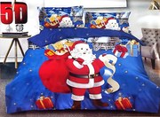 Obliečky Vianočný vzor B/5 Bavlna 7-dielna súprava