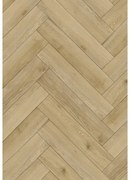 Mexen Charter Oak vinylové panely jodeľka 635 x 127 mm SPC 6,5 mm, podklad 1,5 mm, 4 V-Fuga, Dub - F1169-0635-127-505-4V1-01
