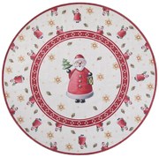 Villeroy & Boch, Kusový koberec Villeroy & Boch Toy's delight 106273 Cream, Red kruh, 160x160 (priemer) kruh, červená, obývacia izba