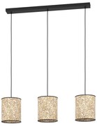 Eglo 43937 - Luster na lanku BUTTERBURN 3xE27/25W/230V