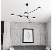 Luster na tyči NATSU 6xGX53/12W/230V čierna