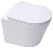 Wc závesné SAT Infinitio s doskou softclose, so zadným odpadom SATINF010RREXP