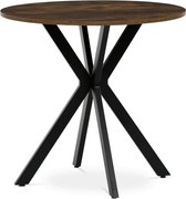 Jedálenský stôl HT-F4108 staré drevo / čierny