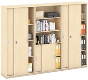 Zostava skríň MIRELLI, Typ IX - breza