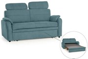 Pohovka Elegant 2,5F rozkladacia, tyrkysová (soro 86)