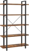 Industriálny regál, 5 políc, 177.5x105x33.5cm