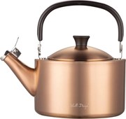 Varná kanvica z nehrdzavejúcej ocele v medenej farbe 1,5 l Diamante – Vialli Design