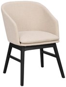 Béžové čalúnené jedálenské kreslá v súprave 2 ks Windham – Rowico