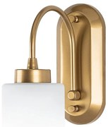 Biele/v zlatej farbe nástenné svietidlo ø 10 cm Hemikilo – Opviq lights
