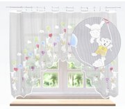 Forbyt Záclona Balóniky farebná, 220 x 120 cm