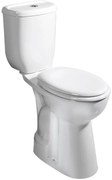 CREAVIT CREAVIT, HANDICAP WC kombi misa zvýšená 36,3x67,2cm, spodný odpad, BD301.410.00