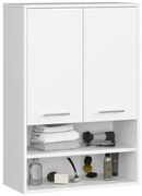 Kúpeľňová skrinka FIN H934 W64 2D 1P biela