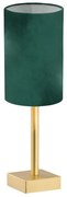 Argon 8108 - Stolná lampa ABRUZZO 1xE14/7W/230V mosadz/zelená