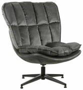 Kreslo Pelton, sivá