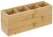 Kozmetický organizér Bamboo 4, bambus