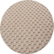 Ayyildiz, Kusový koberec Helix 2203 beige kruh, 120x120, béžová, chodba / predsieň