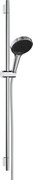 Hansgrohe Rainfinity, sprchová sada 130 3jet EcoSmart s tyčou S Puro 90 cm, chrómová, HAN-28744000