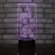 3Dmix 3D-MTV032 - Motív pre 3D LED nočnú lampu - Simpsonovci