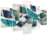 Obraz - Ilustrácie peria (150x105 cm)