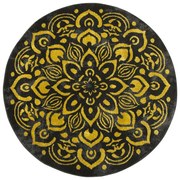 Koberec Festival Gold 5866A Ornament čierny / zlatý