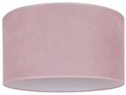 Duolla - Stropné svietidlo BRISTOL 1xE27/15W/230V pr. 45 cm ružová/biela