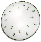 Kolarz 731.12.4.21 - Stropné svietidlo NONNA 2xE27/60W/230V pr. 40 cm zelená