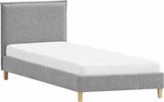 Čalúnená jednolôžková posteľ s roštom 90x200 cm Tina – Ropez