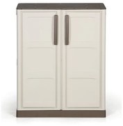 Plastová dielenská skriňa na náradie S Line, nízka, 700 x 390 x 855 mm