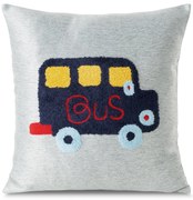 DETSKÁ DEKORAČNÁ OBLIEČKA NA VANKÚŠ ALVIN2 45X45 CM VZOROVANÁ