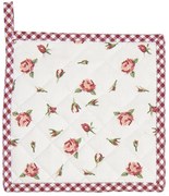 Bavlnená podložka pod hrniec s ružami Romantic Roses - 20 * 20 cm