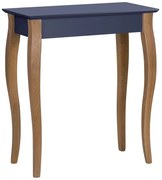 Grafitovosivý konzolový odkladací stolík Ragaba Console, dĺžka 65 cm