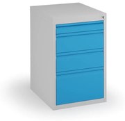 Podstavný dielenský box na náradie KOVONA, 4 zásuvky, 800 x 480 x 610 mm
