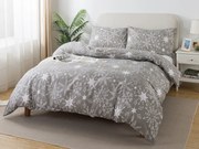 XPOSE® Francúzske flanelové obliečky JON - sivé